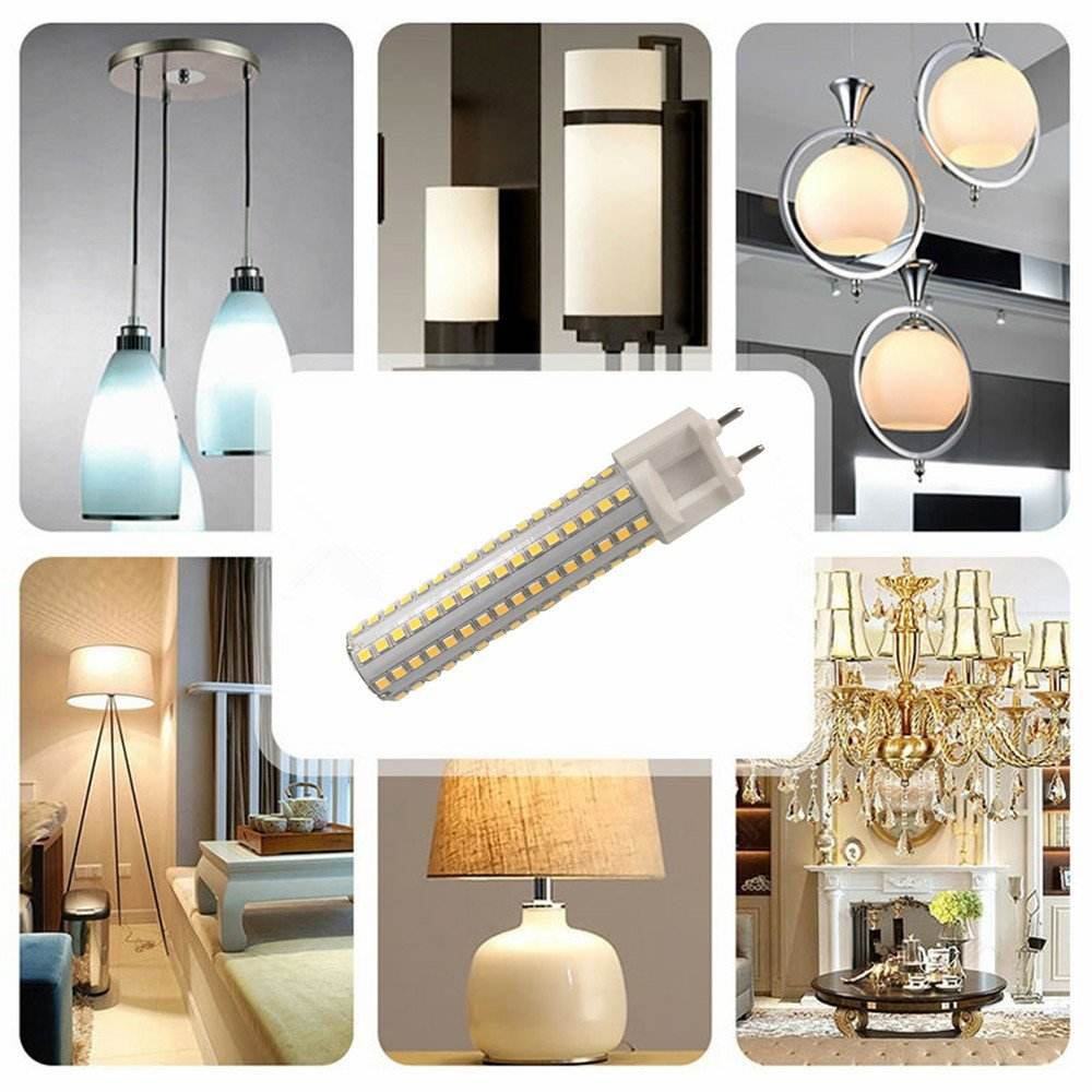 144pcs SMD2835 G12 LED Corn Light Bulb 15W Dimmable/Non-dimmable 3