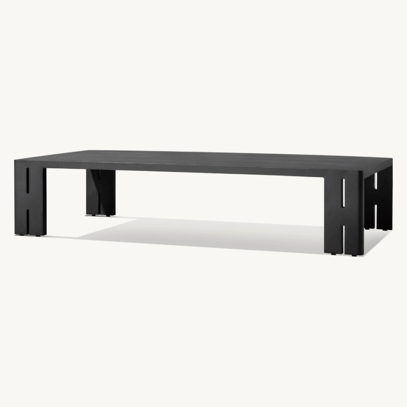 aluminum outdoor coffee table