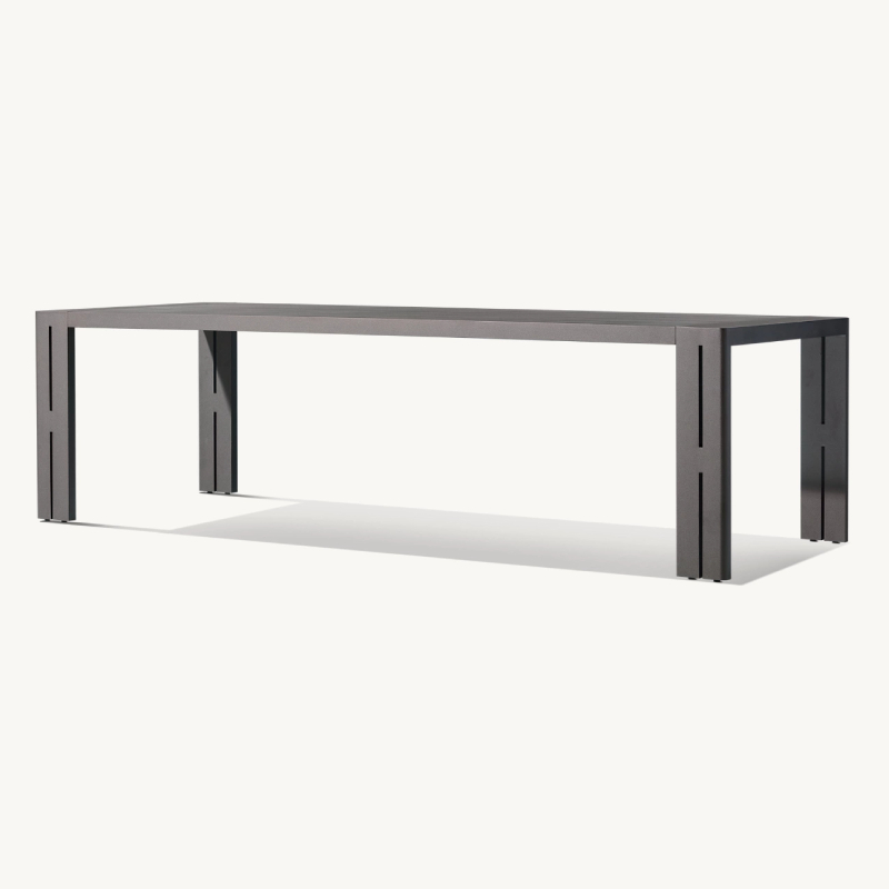 aluminum outdoor dining table