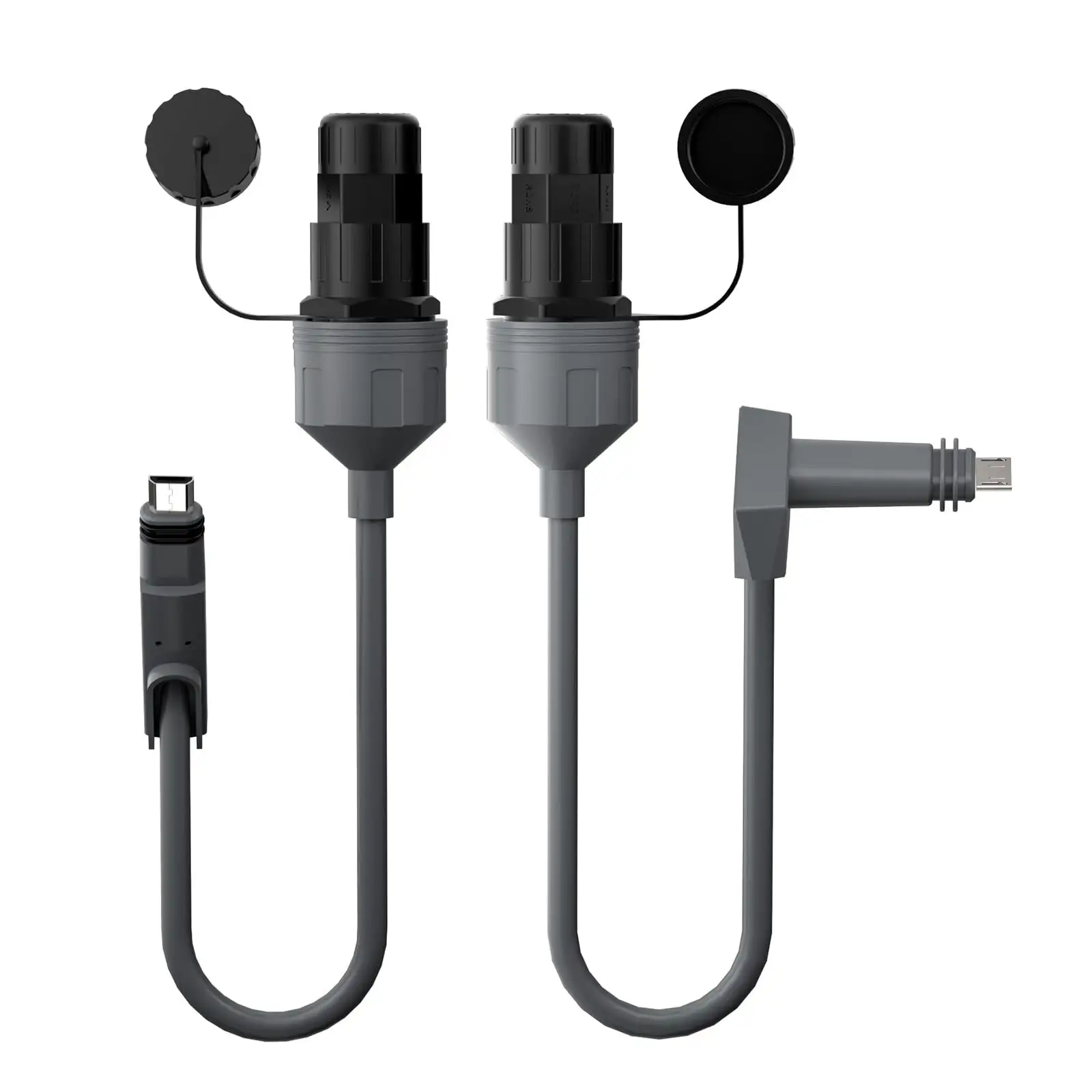 Starlink GEN2/V2 Extension — 0.5 m Waterproof Coupled Adapter (1)