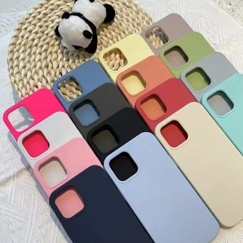 New silicone rubber iphone case covers 1