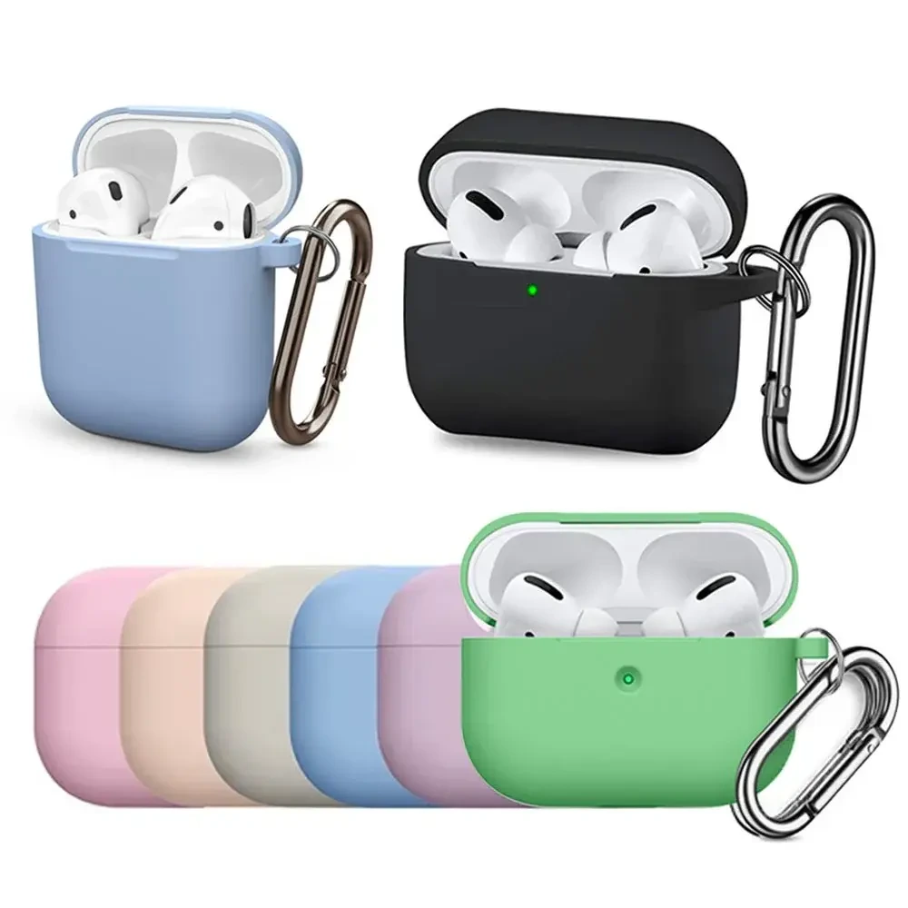 AirPods Silicone Case Cover For AirPods Pro 4, AirPods Pro 2, AirPods Pro 3 1