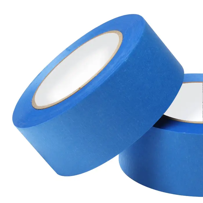 production line 50mm blue gold 120 degree no residue professional masking painter's tape for laser engraving painting acrylic 1