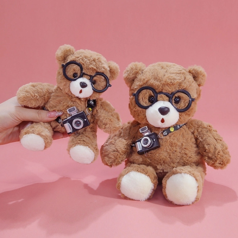 Yortoob Mini Bear Plush Doll Cute Portable Plushie for Home Decoration and Fans 1