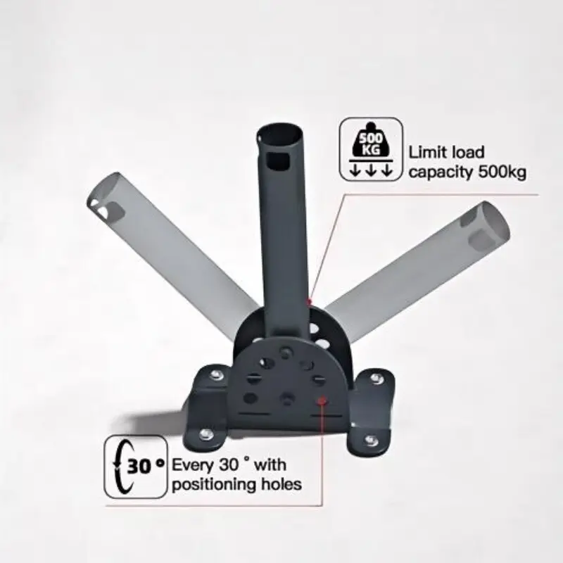 Starlink GEN2/V2 Aluminum Roof Pivot Mount for Sloped Roofs (1)