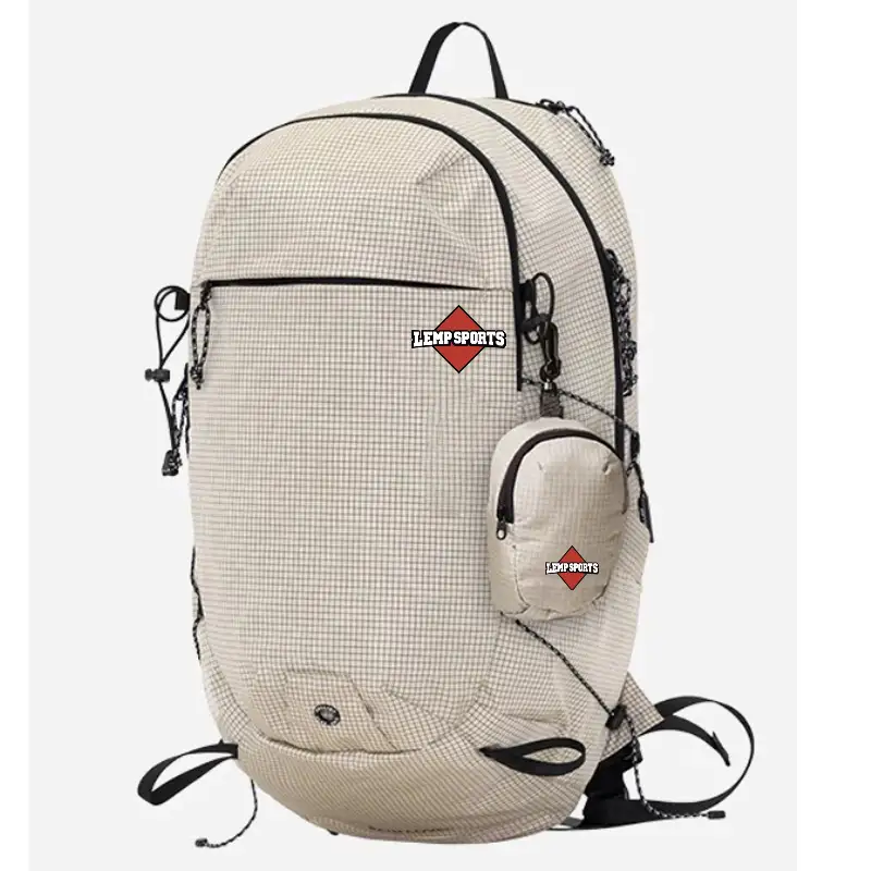 Urban Adventure Backpack, Custom Storage Backpack, Removable Pouch Backpack, Honeycomb Vent Backpack Daily Bag 1