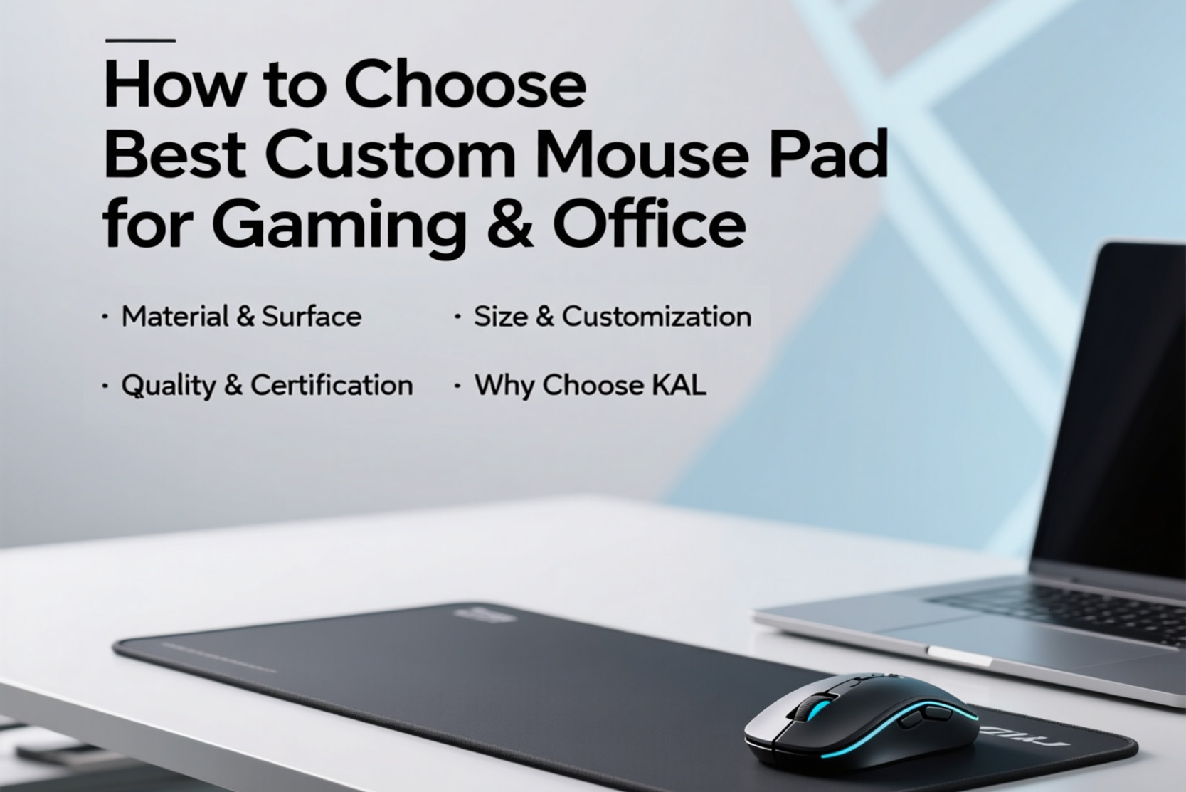 How to Choose the Best Custom Mouse Pad for Gaming & Office