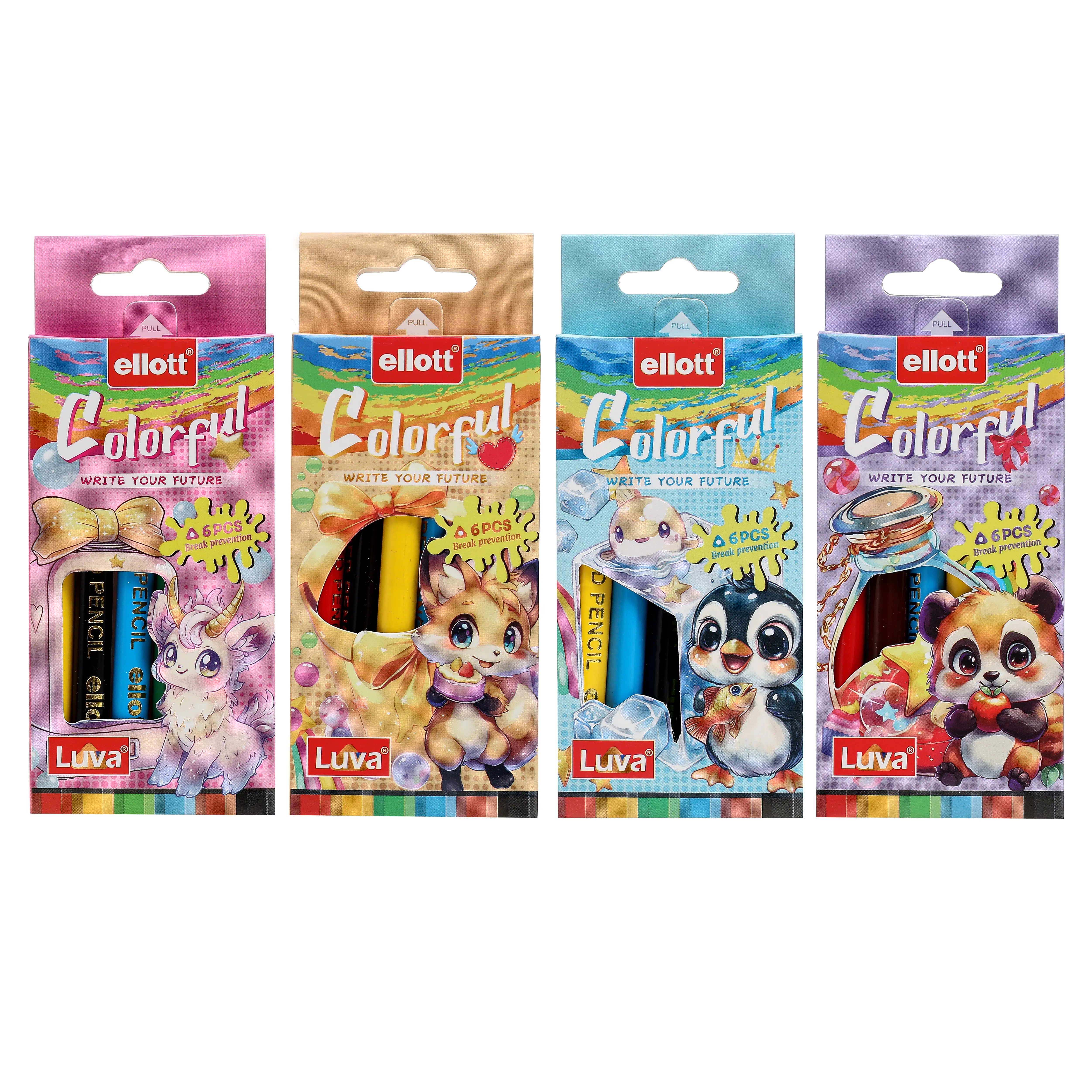 قلم تلوين LUVA ELLOTT-7031-6 | سيلو إليوت 1