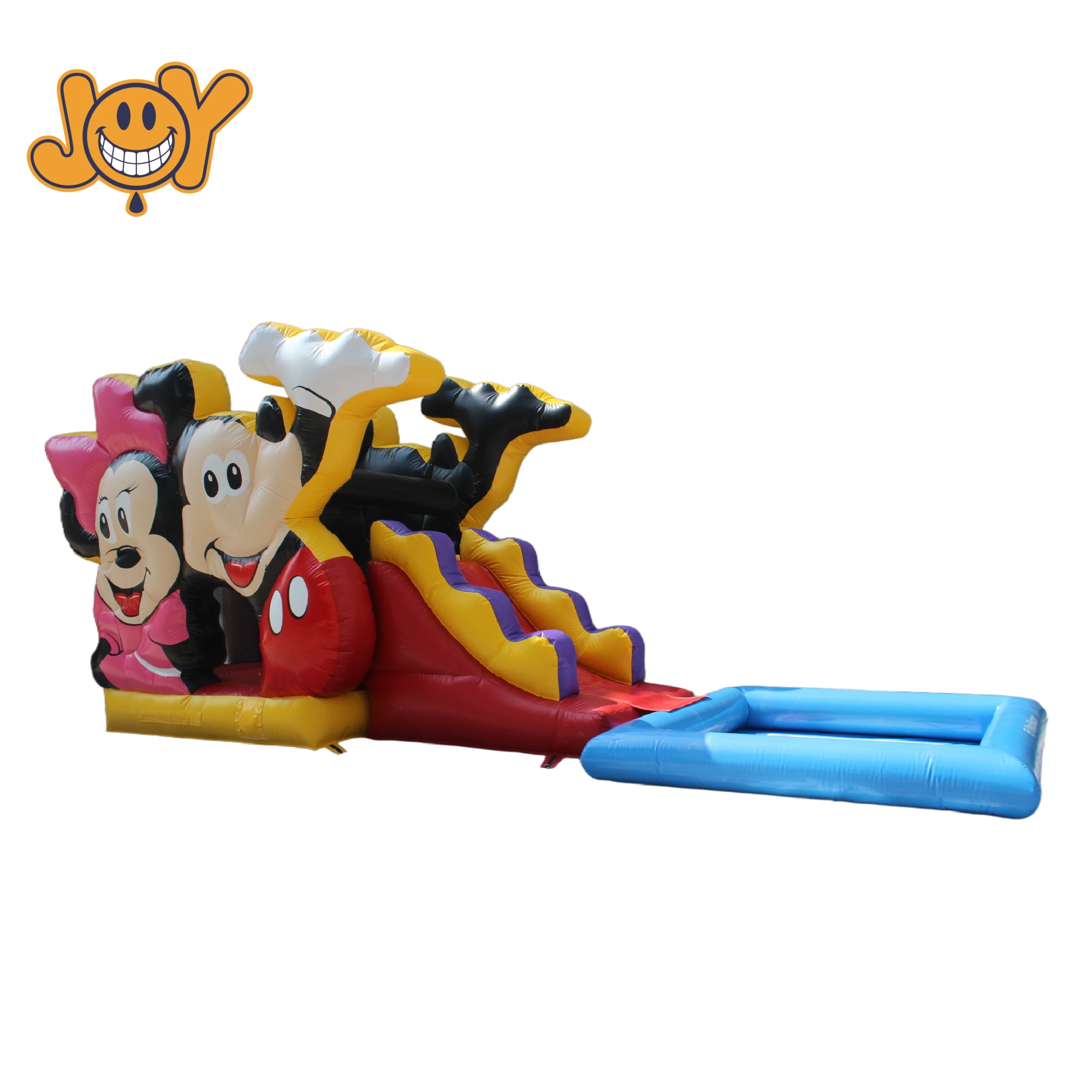 Mickey Theme Jumper and Water Slide Combo with Detachable Pool – Wet & Dry Combo Inflatable for Sale 1
