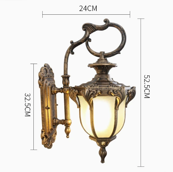 Waterproof exterior wall lamps LED canopy lights Minimalist garden lights 1