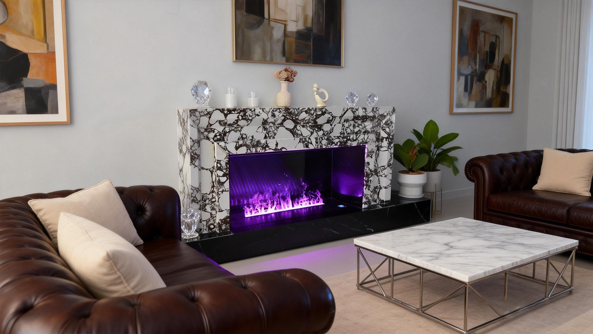 3D Water Vapor Fireplaces 101: Setup, Care & Design Ideas for Your Space-Art-fire