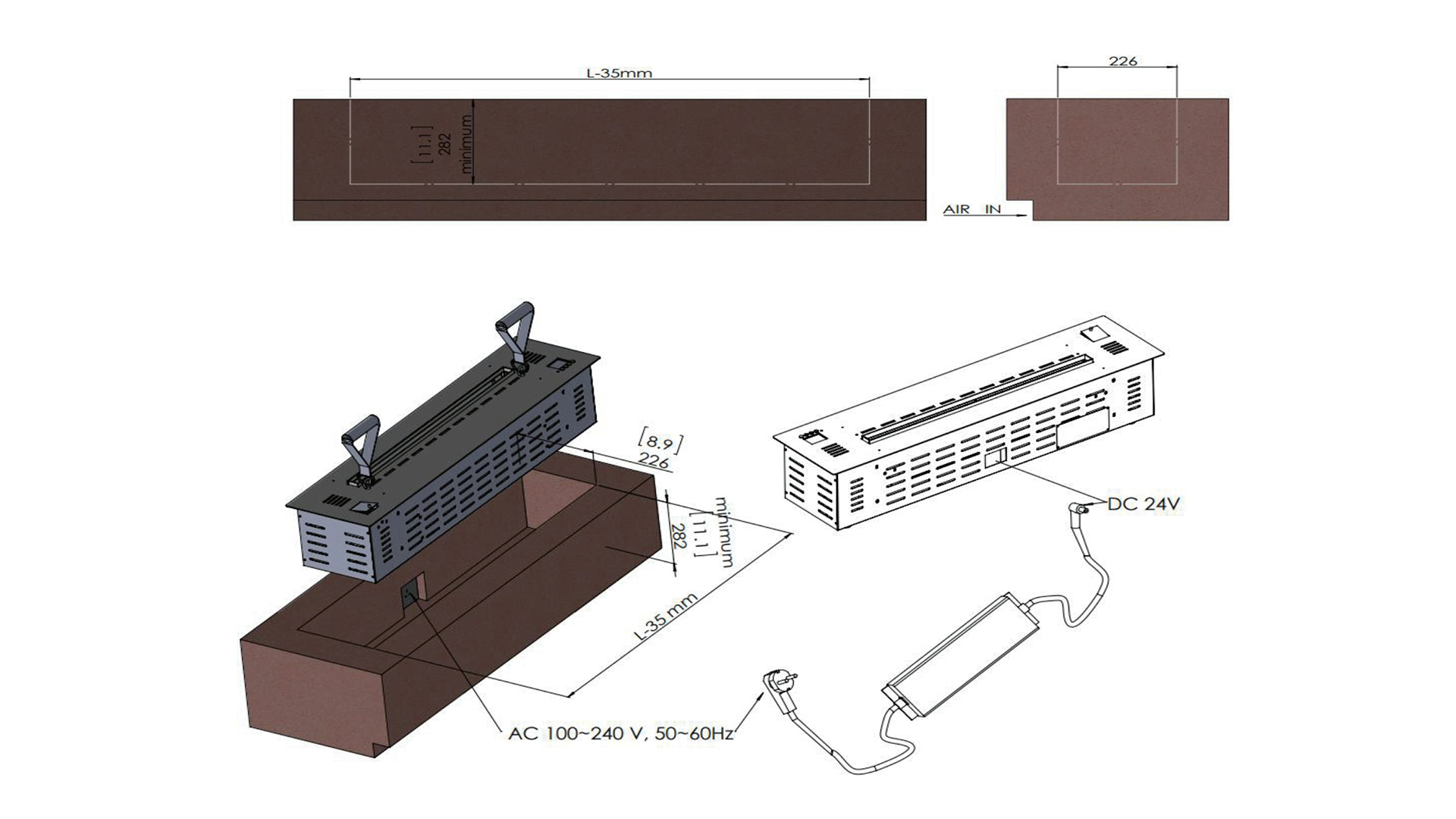 3D Water Vapor Fireplaces 101: Setup, Care & Design Ideas for Your Space-Art-fire