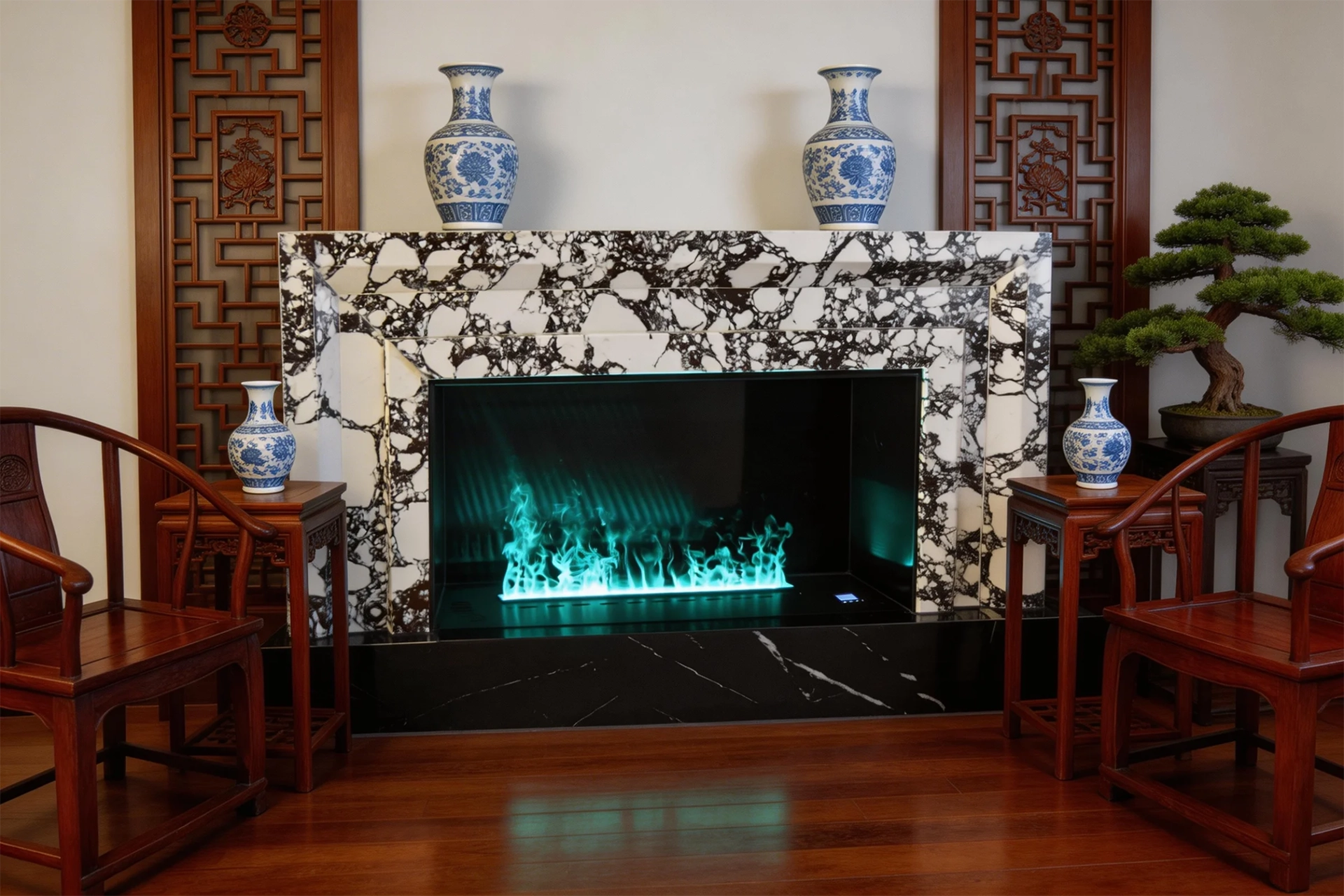 3D Water Vapor Fireplaces 101: Setup, Care & Design Ideas for Your Space-Art-fire