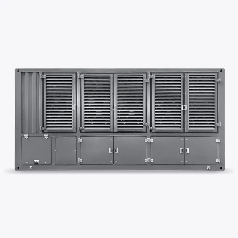 2800kW 3500kvA resistive-inductive load bank For UPS or Generator Testing 1