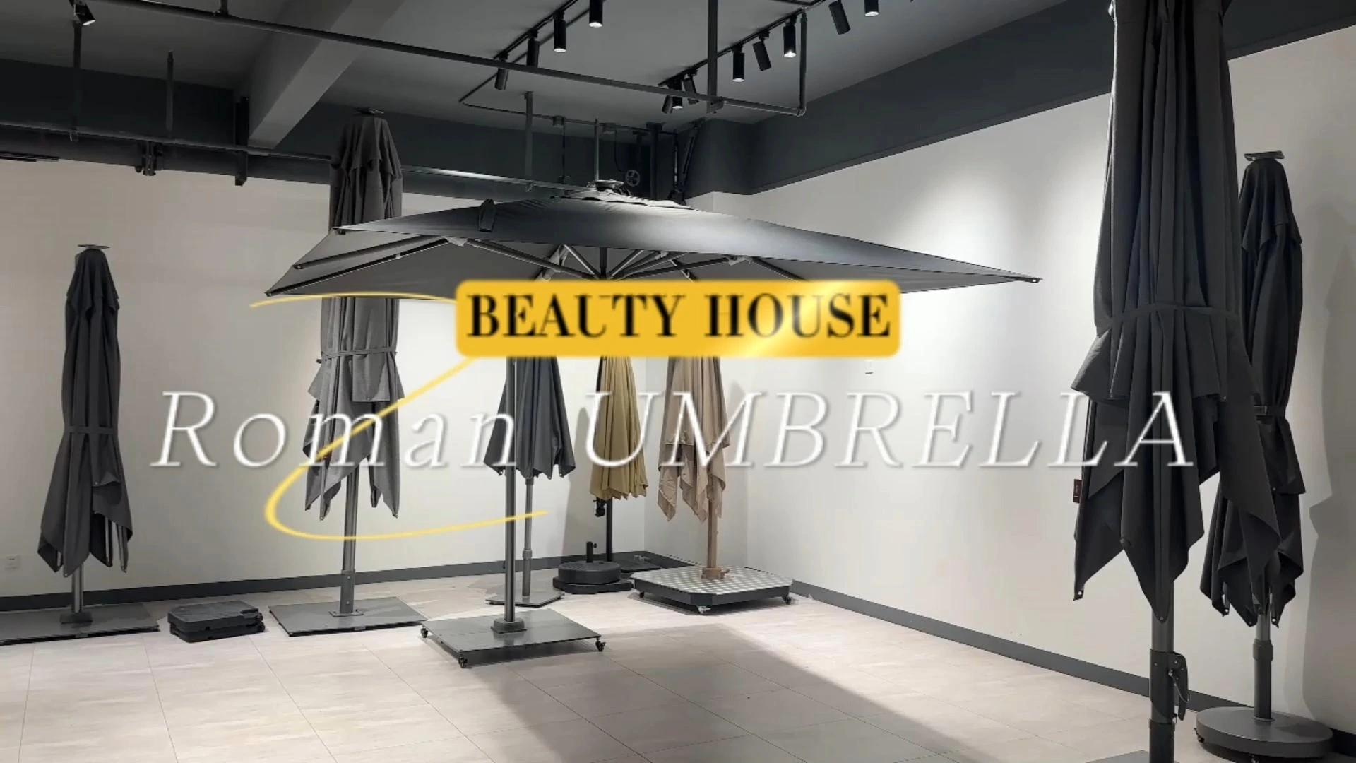 Outdoor Waterproof Umbrella For Patio With Base Parasol for Garden 1