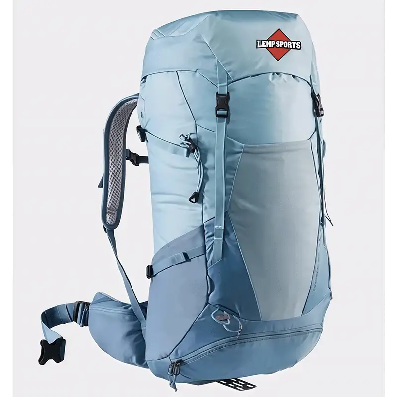 60L Hiking Crossbody Backpack, Pro Mountaineering Backpack, Long-Distance Hiking Bag, Heavy Load Hiking Backpack, Backcountry Thru-Hike Bag 1