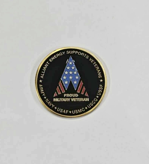 Custom Brass Zinc Alloy Metal 2D Challenge Coin Souvenir 3D Coins Antique Gold Enamel Metal Coin 1