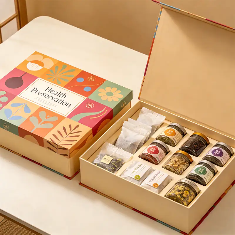 علبة هدايا فاخرة مخصصة لتغليف الأدوية، مزودة بمغناطيس، مناسبة لعلب هدايا زجاجية للأدوية والعطور 1