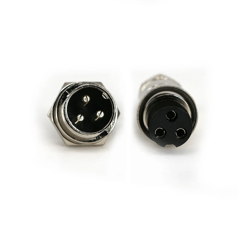M16 GX16 Waterproof Aviation Connector 3-hole Aviation Plug 2/3/4/5/6/7/8-pin Aviation Connector Manufacturer ADAMICU 1