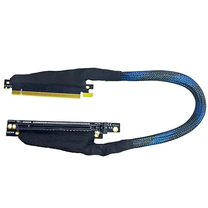 PCIe 4.0 x16 Flexible Riser Extension Cable（1）