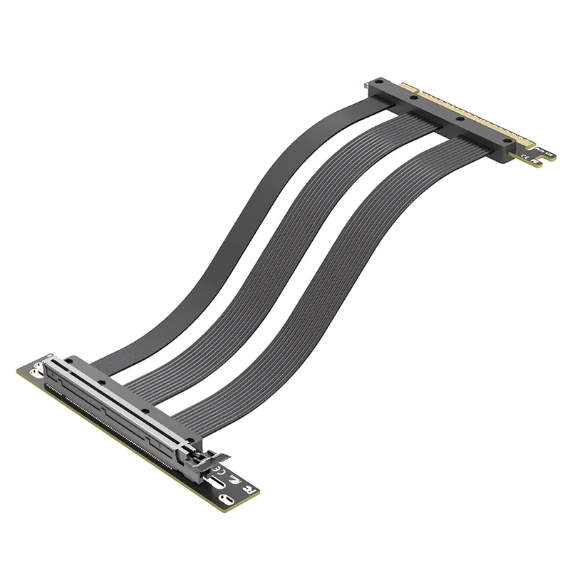 PCIe 5.0 x16 GPU Riser Cable, Vertical Mount Extension（1）