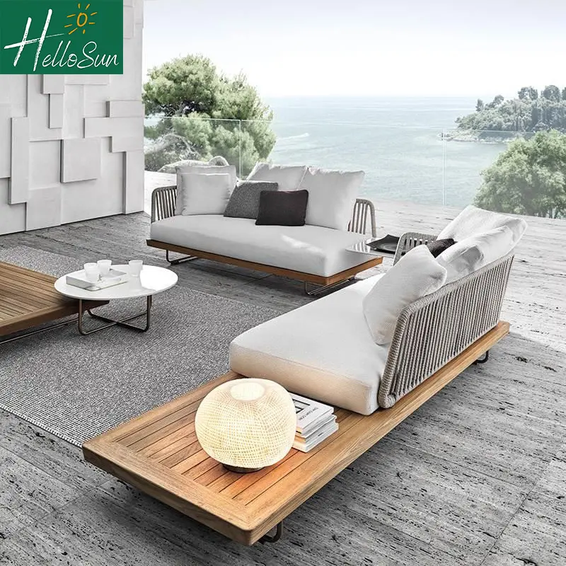 Aluminum & Teak Outdoor Collection|Modern. 1