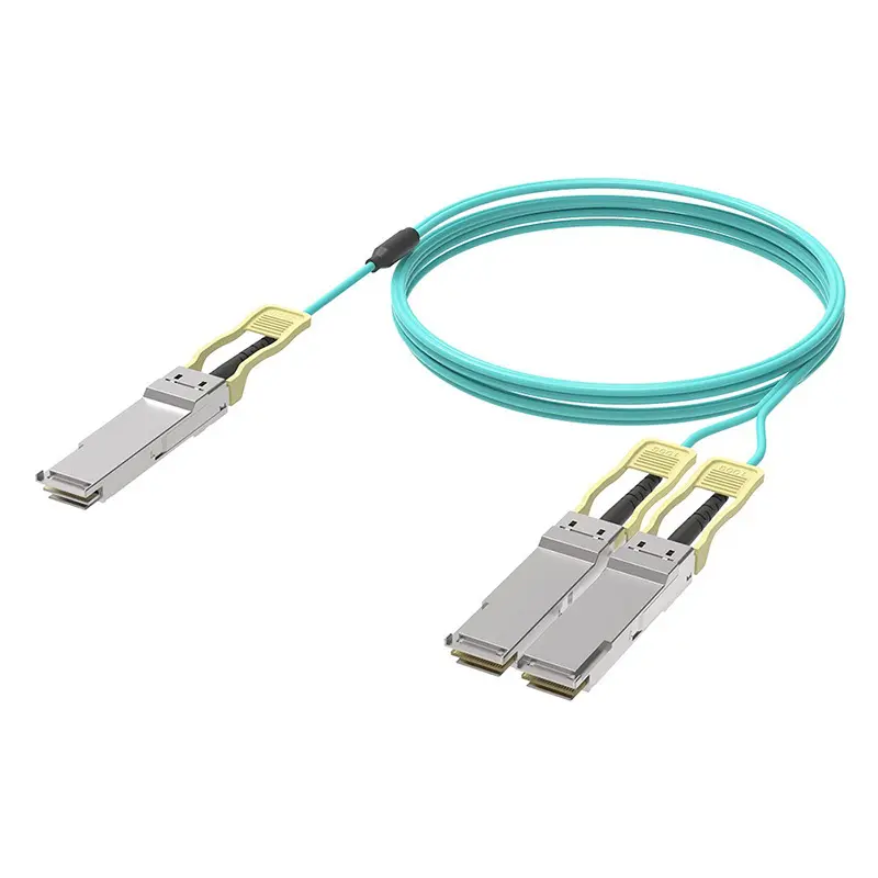 200G QSFP56 to 2×QSFP56 Breakout Active Optical Cable（1）