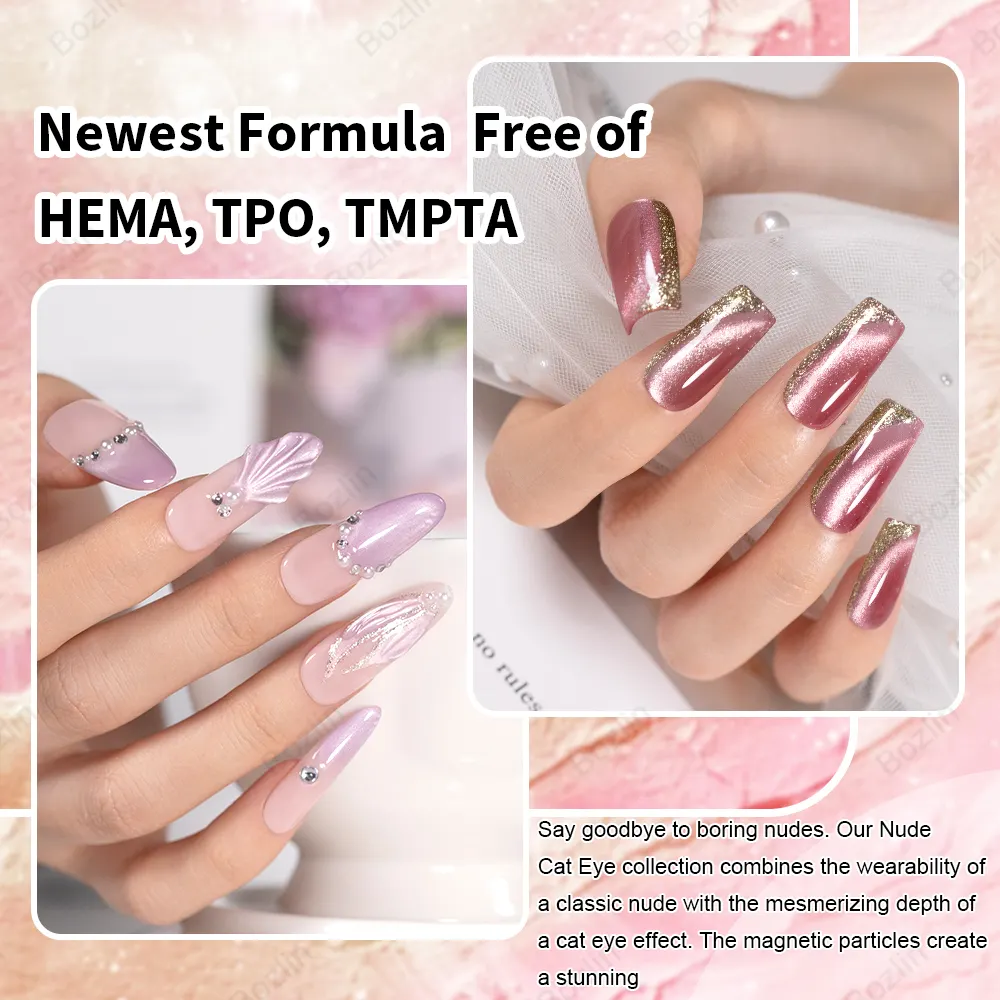 Gel Nail Polish Suppliers Cat Eye Gel Polish Wholesale - BOZLIN 6