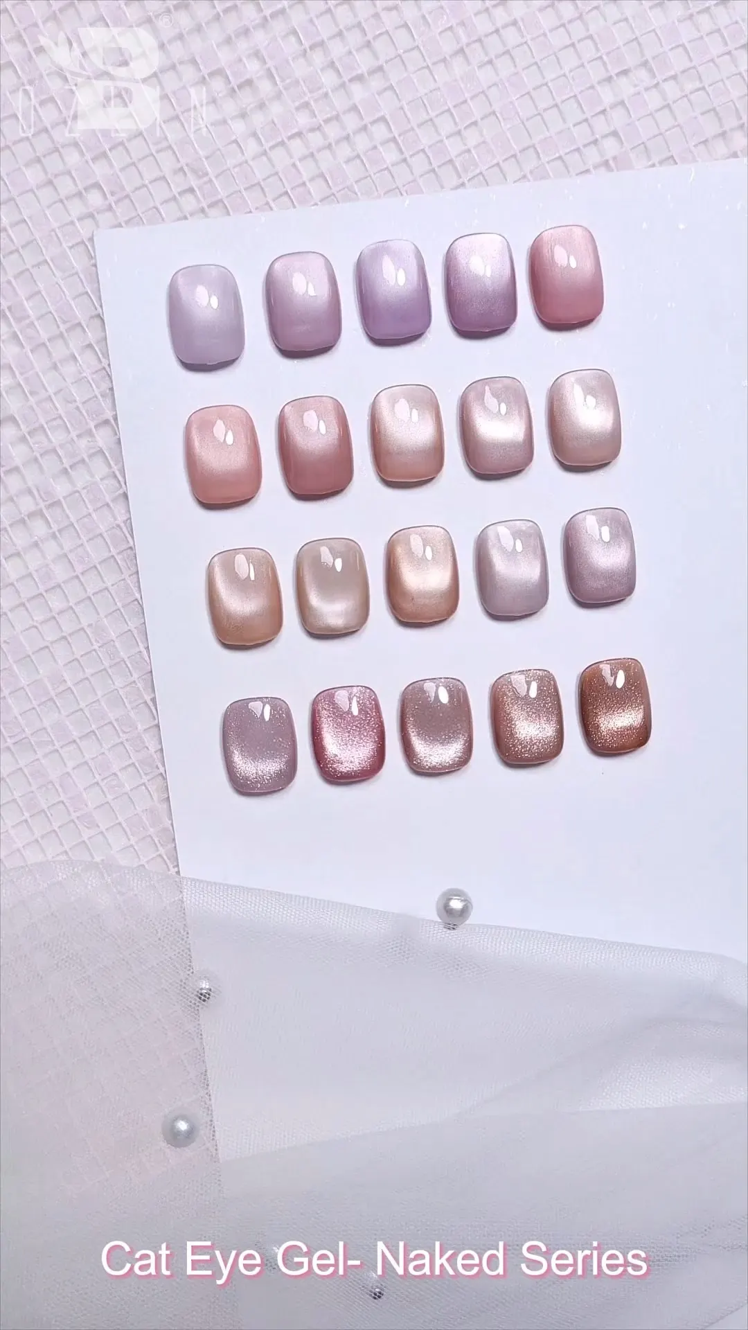 BOZLIN HEMA TPO TMPTA Free 20 Nude Colors Cat Eye Gel Polish Manufacturer 1