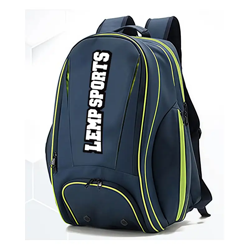 Multi-Sport Racket Bag: Tennis/Badminton/Pickleball - Large Capacity & Waterproof 1