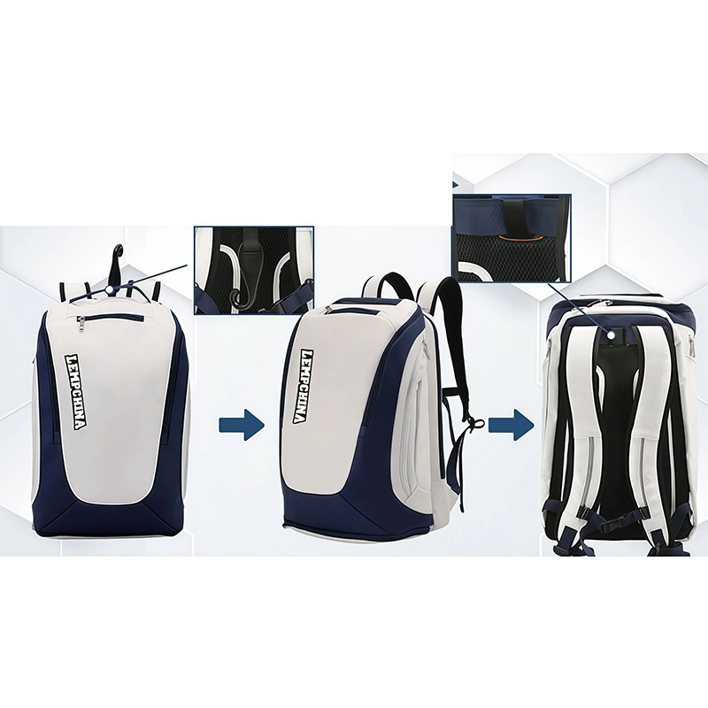 Water-Resistant Multi-Sport Racket Backpack - Full Insert Tennis ...