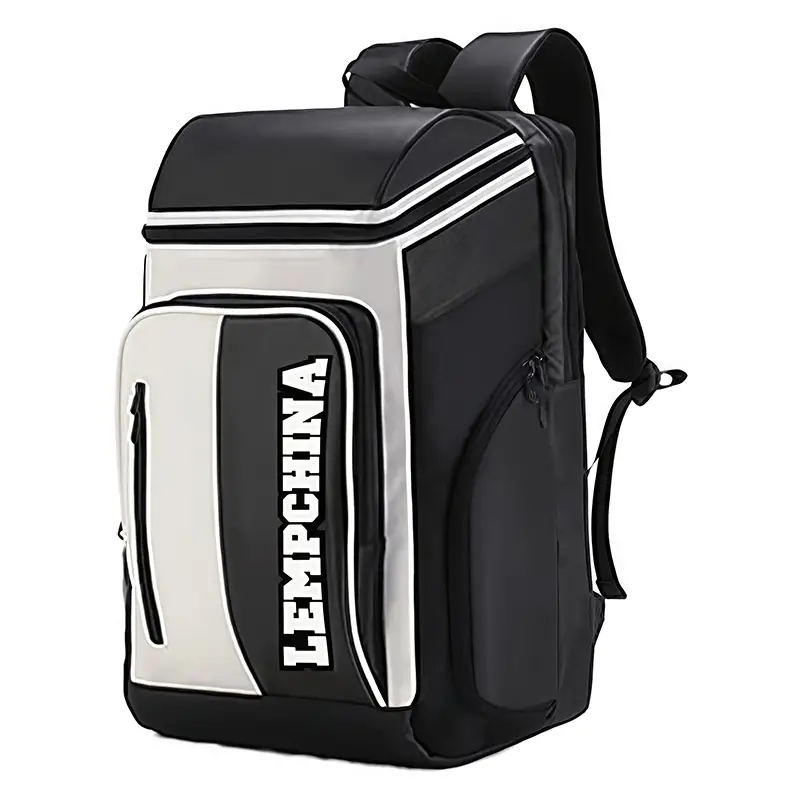 Water-Resistant Large Capacity Padel Bag - Badminton/Tennis Racket Storage Backpack 1