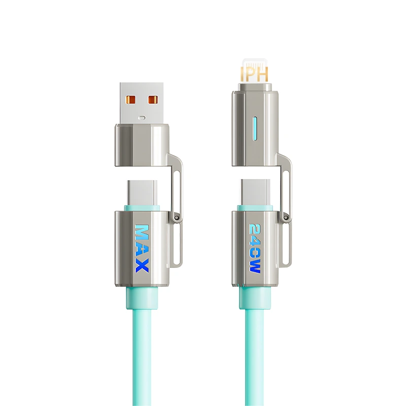 AA39 240W 4in1 charging data cable 1