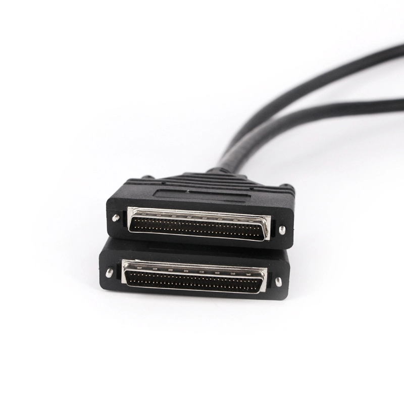 Cable SCSI directo a directo HPDB de 68 pines. Cable de transmisión paralela de alta densidad de grado industrial ADAMICU 1