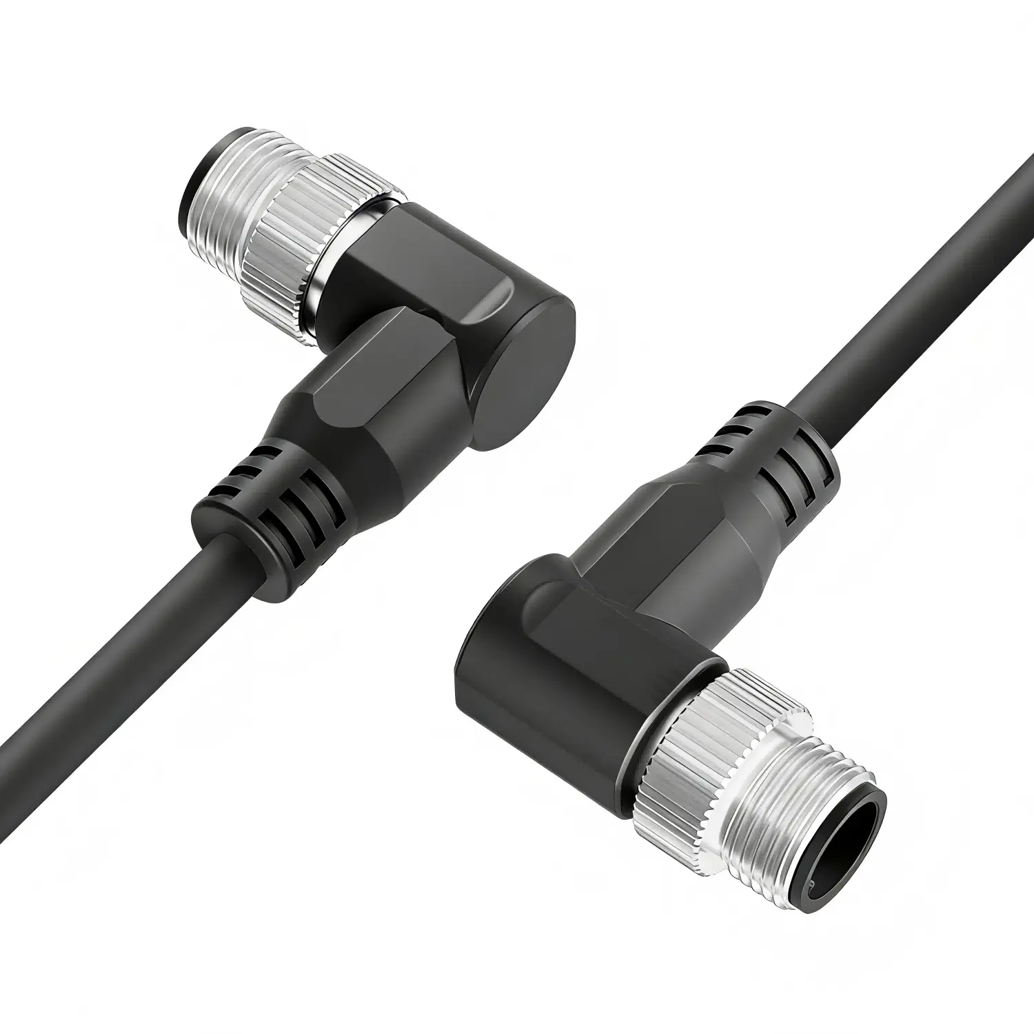 M12 A 5Pin Male Right‑Angle to Open Cable (1)