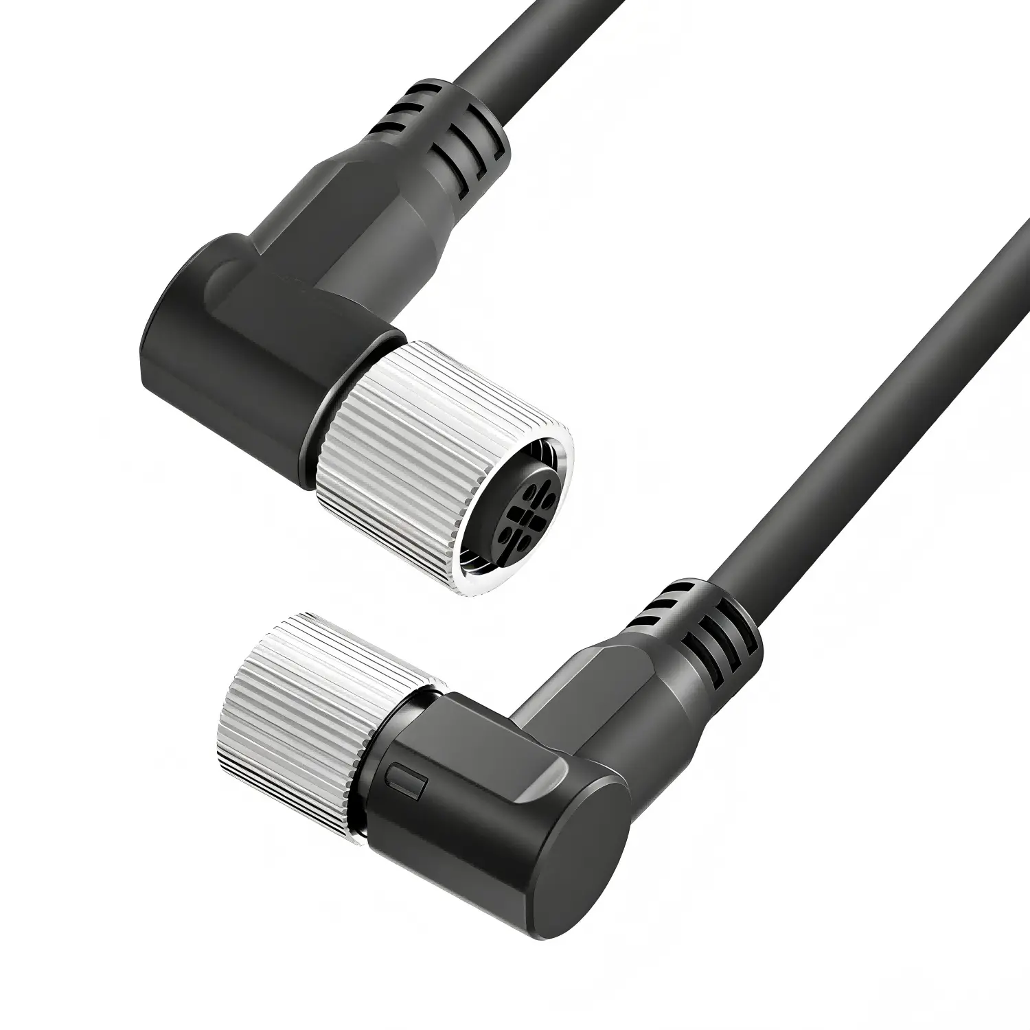 M12 A 5Pin Female Right‑Angle to Open Cable (1)