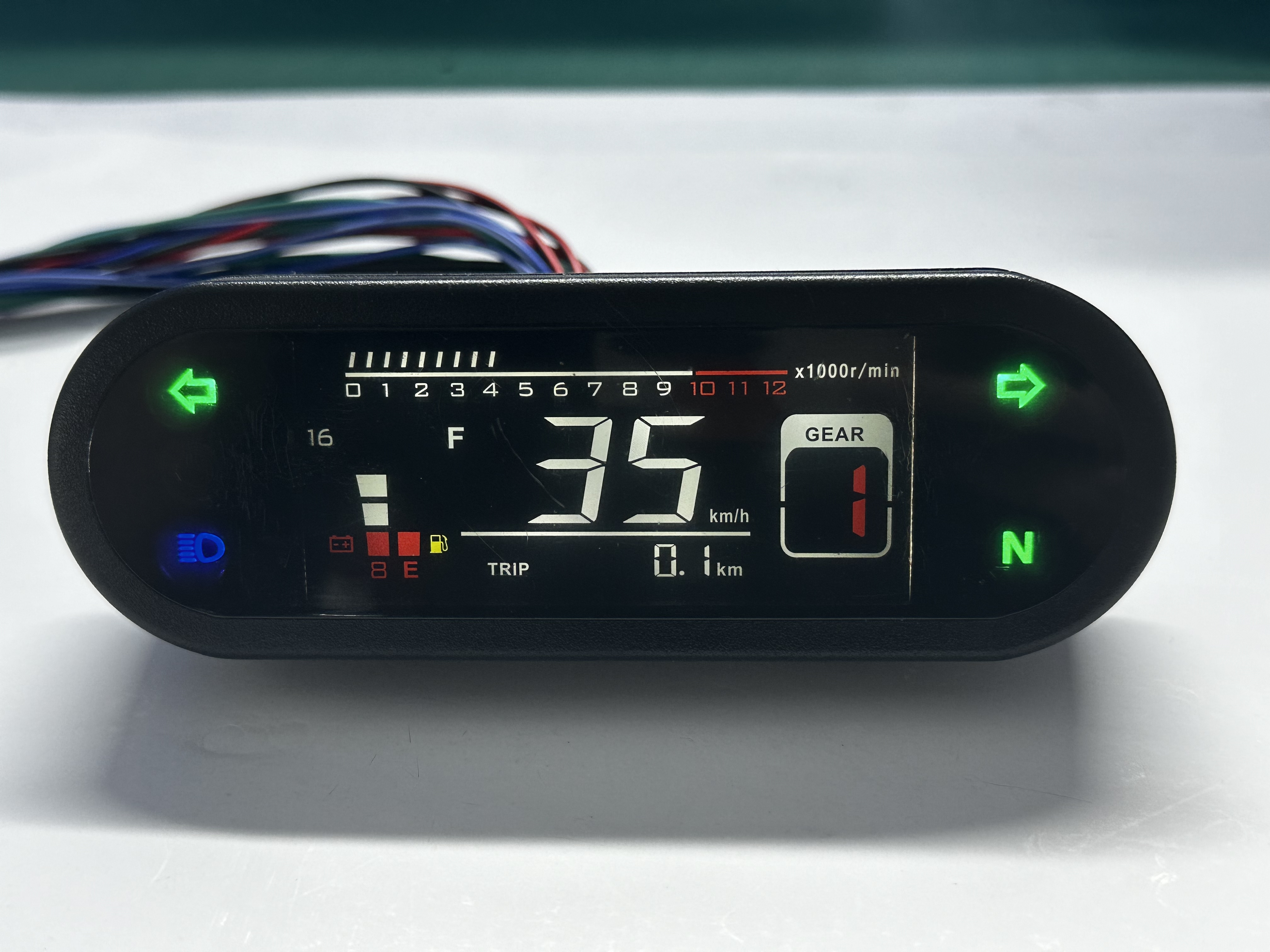 لوحة عدادات دراجة نارية سعة 150 سم مكعب 1