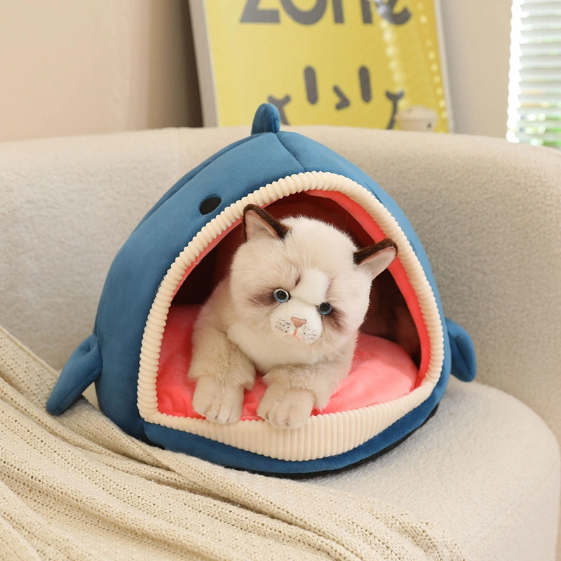 Yortoob Soft Plush Pet Bed Comfortable Dog Nest for Sleeping & Relaxing 1