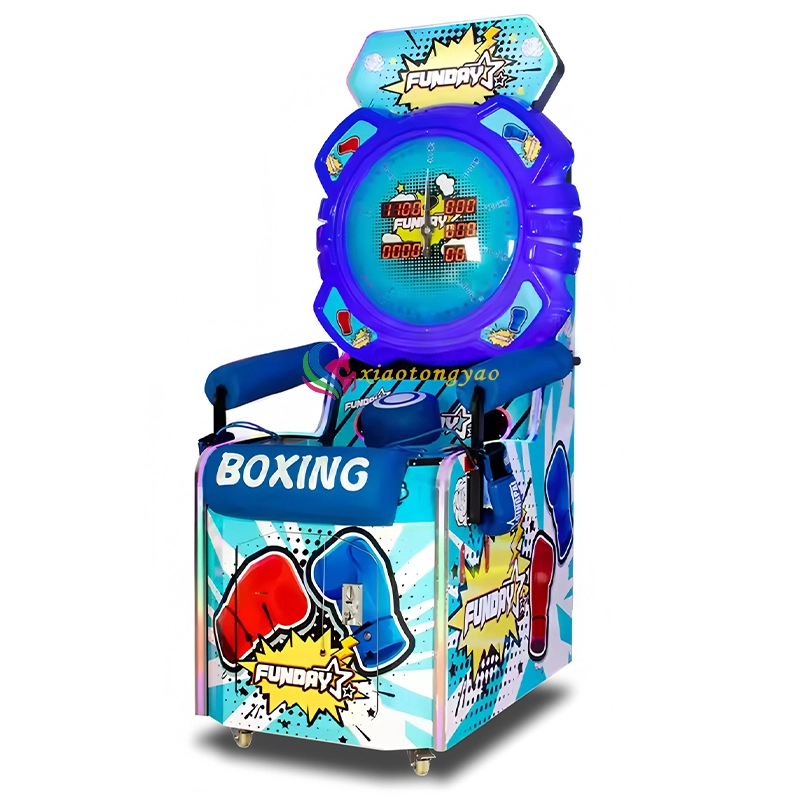 Decompression Tool! FUNDAY Dragon Fist Boxing Force Measuring Game Machine 1