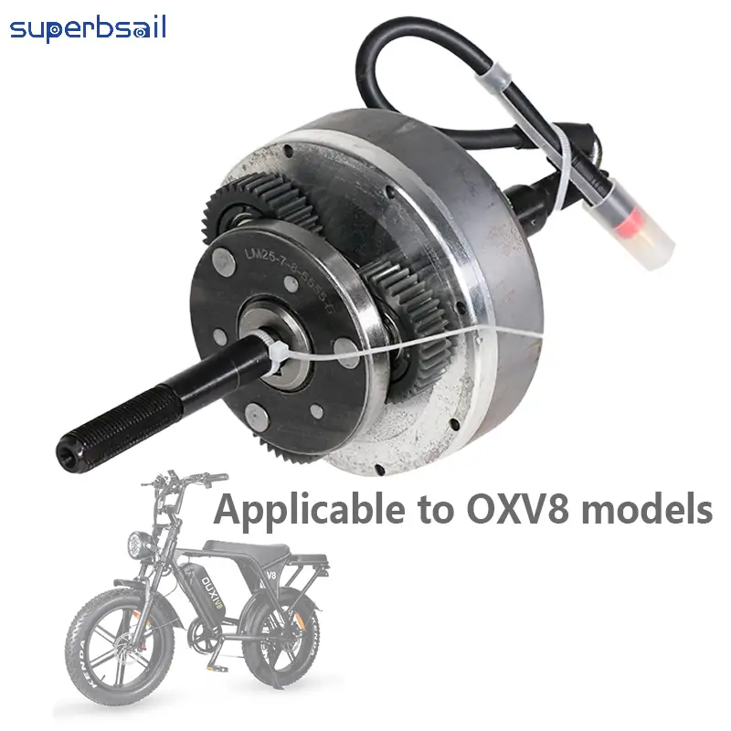 250W WT Motor Red Plug Cable on the Right for OUXI V8 E Bike Conversion Kit Electric Bike Motor Kit Bicycle Parts-OXV8-39C 1