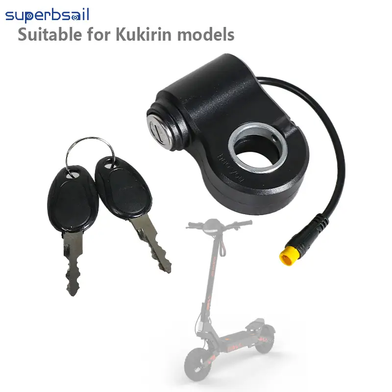 Electric Door Lock 3Pin for Kukirin G2 Max Electric Scooter Replacement Accessories and Parts for Kukirin G2 Max Parts-XY-KRG2MAX005B 1