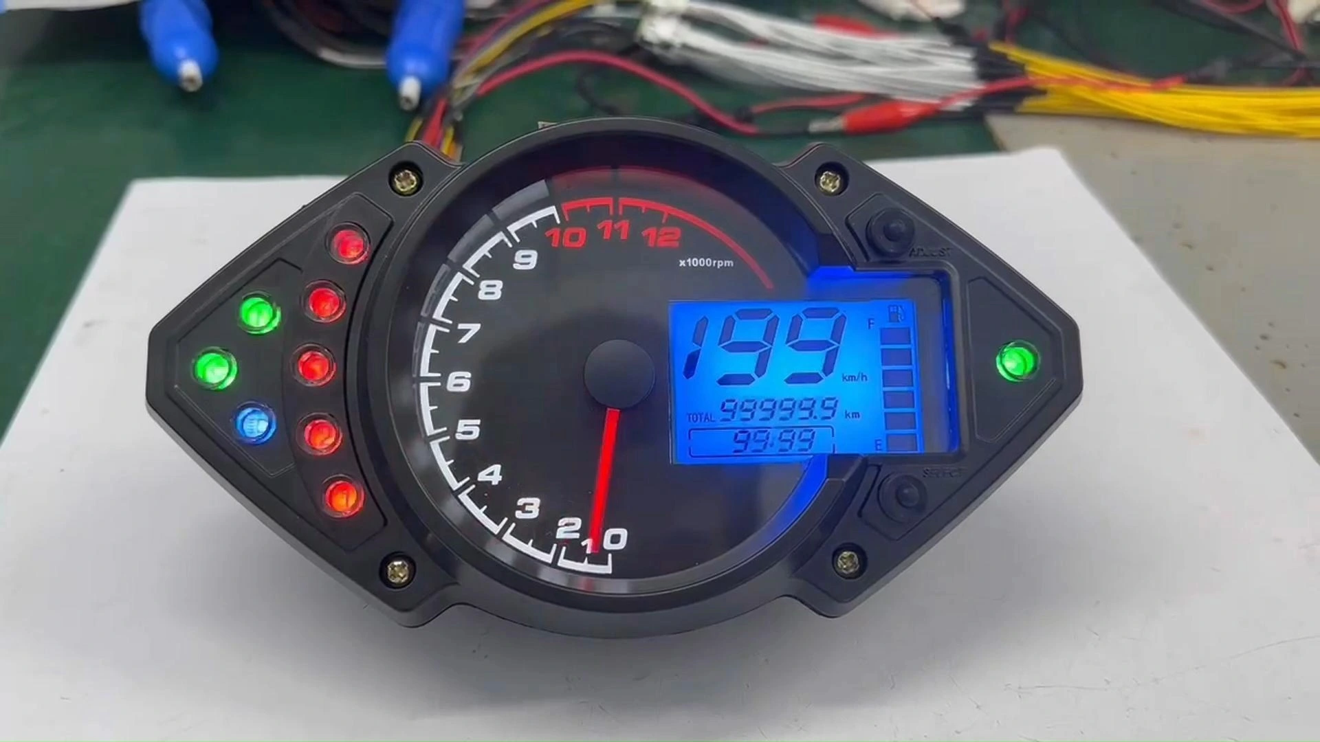 لوحة عدادات دراجة نارية لـ Keeway RKS 100cc 2v RKS 125 Benelli VLM 150 Vigorey VLR 200 Keeway RSK 150 Keeway RKS 150 GS (ملصق) 1