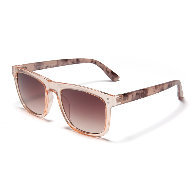 S77299 Gafas de sol cuadradas personales nuevas, estilo clásico, con estampado de logotipo, gafas de sol para mujer, UV400 Proveedores De Lentes De Sol Factory 1