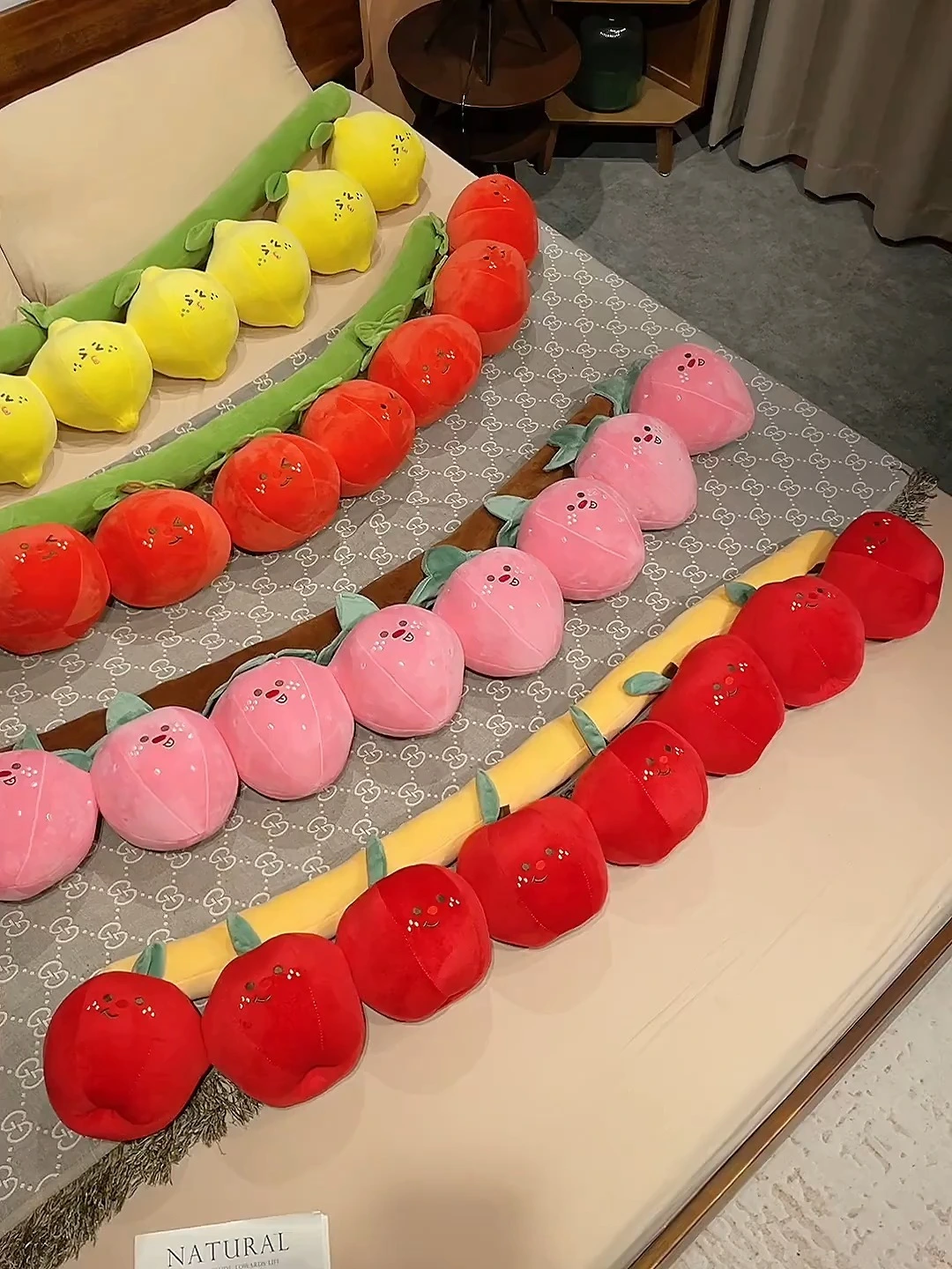 Мягкая плюшевая подушка Yortoob Fruit Series для украшения дома. Подарок. 1