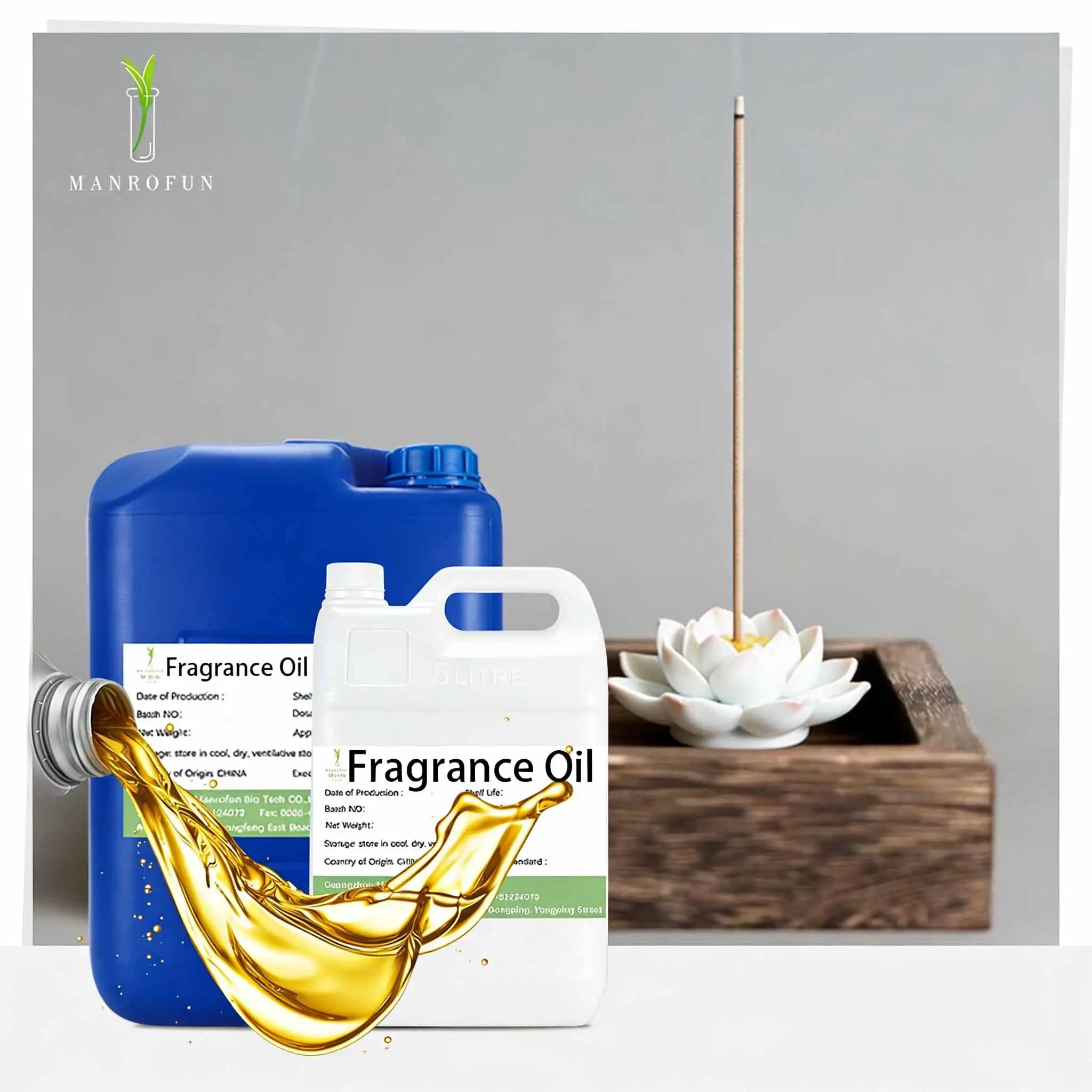 Popular Gardenia Fragrance Oil Fragrance for Incense Making 1