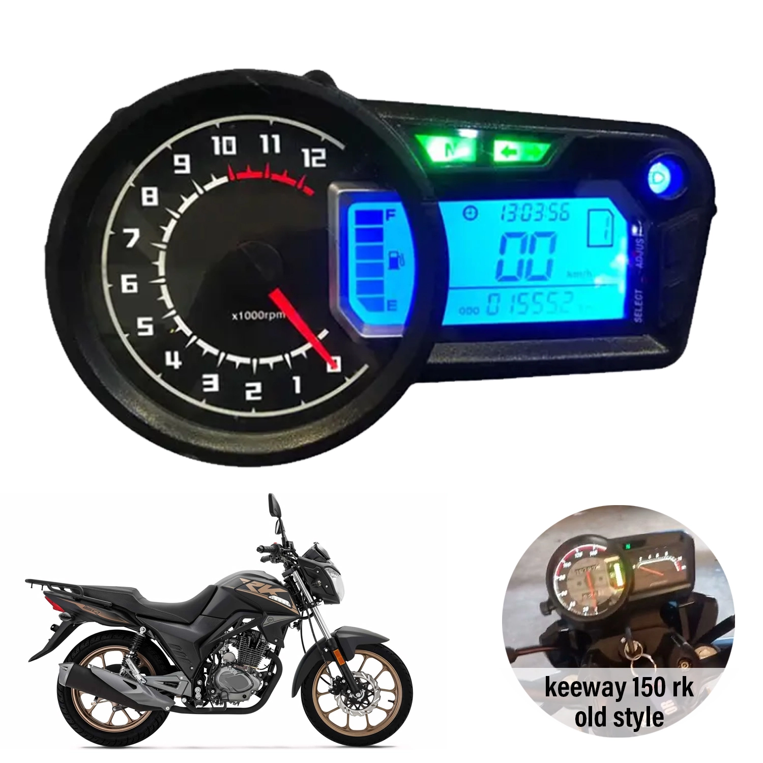 لوحة أدوات الدراجة النارية لـ Keeway RKV 125 200 Benelli vlx 150 \ Junak 125S vento tornado 300 keeway 150rk Vento Tornado 250 1