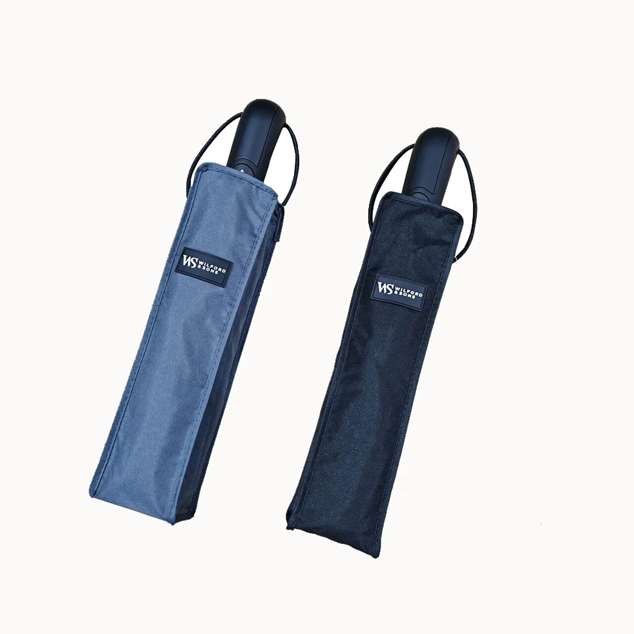 21inch 9ribs Single Layer 210T Pongee 3 Fold Windproof Folding Umbrella with Square Pouch 1