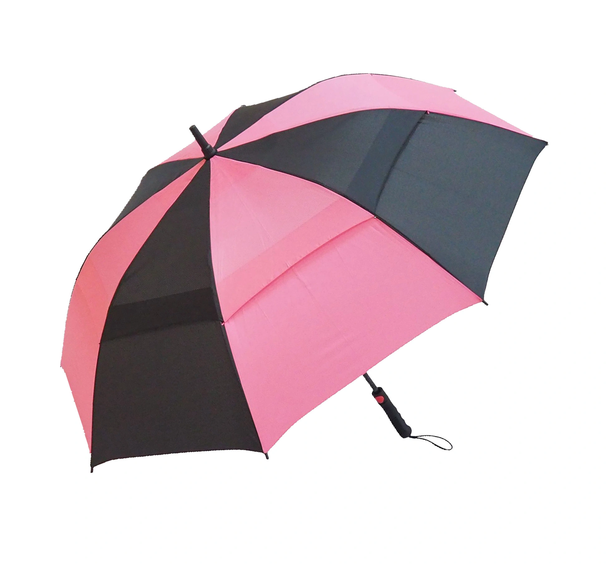 Extra Large 60” Automatic Windproof Golf Umbrella Double Vented Canopy 1
