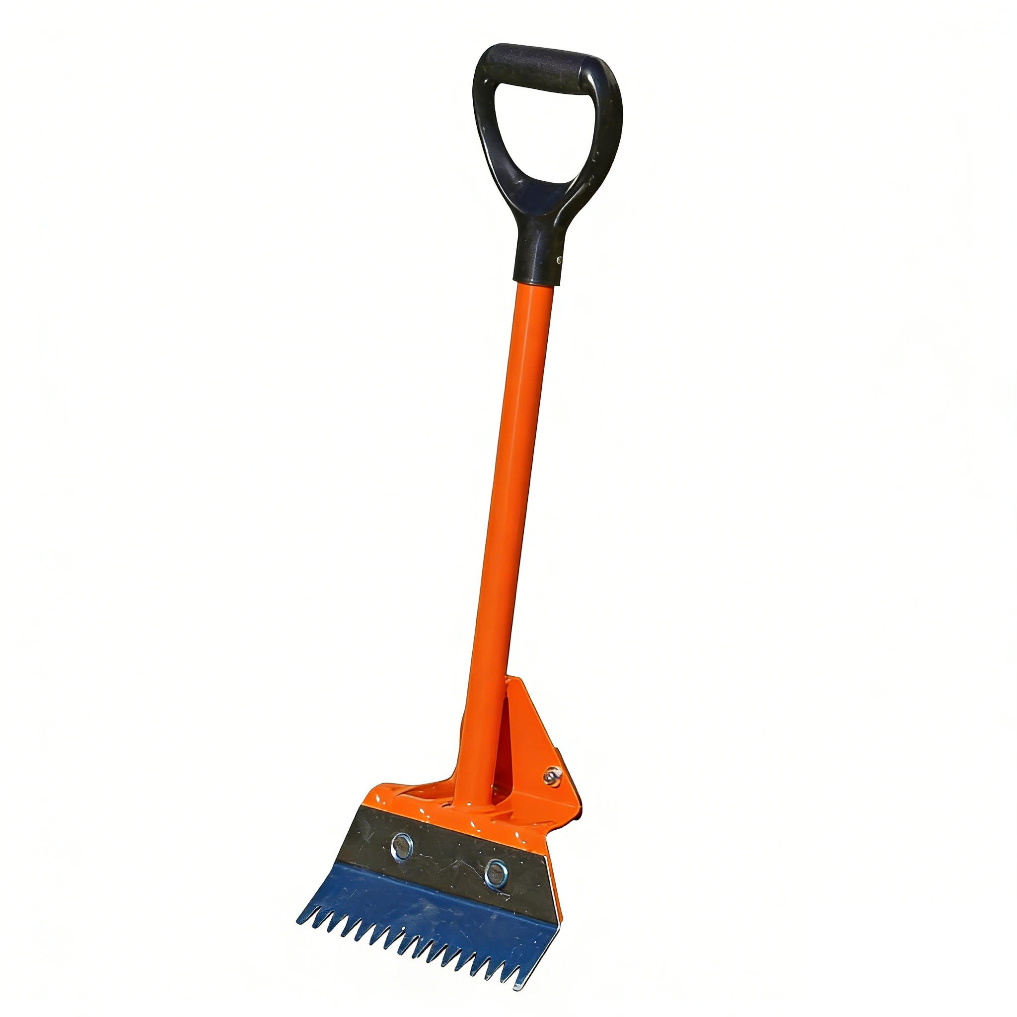 Roof Ripper Shingle Removal Tool – Serrated Steel Blades, Durable Steel Handle with Rubber Grip, Replaceable Blades & Skid Plates for Efficient Roofing & Nail Removal 1