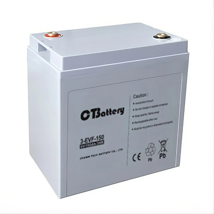 Deep Cycle Battery 3-EVF-150 6V 150Ah for Golf Carts 1